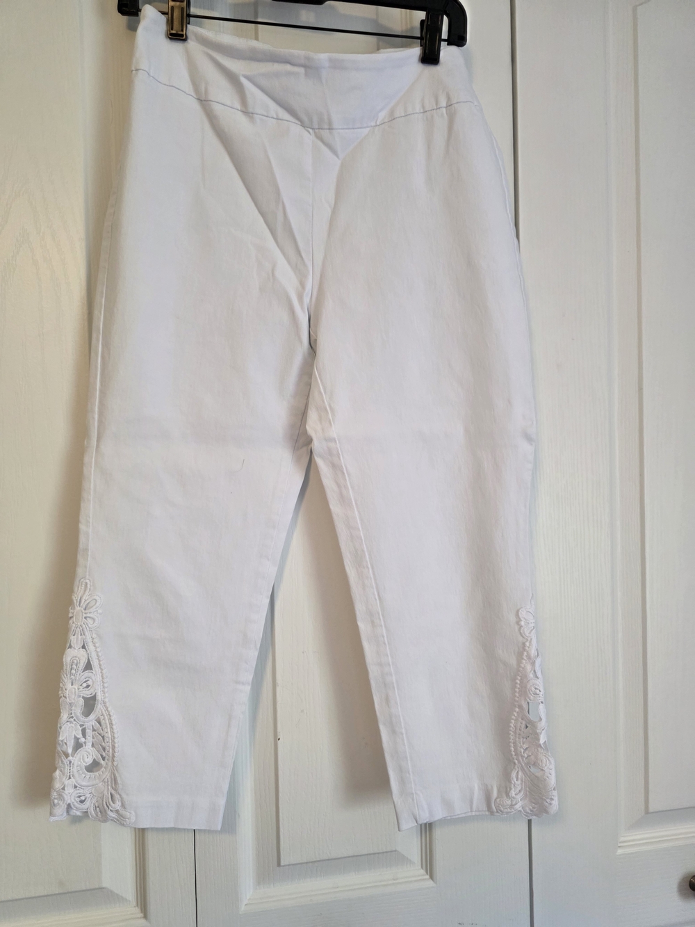 Jessica White Garment with Black Label